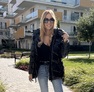Bársony kabát fekete – Innova Fashion